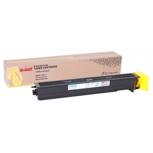 Konica Minolta TN-711 Smart Muadil Sarı Toner 