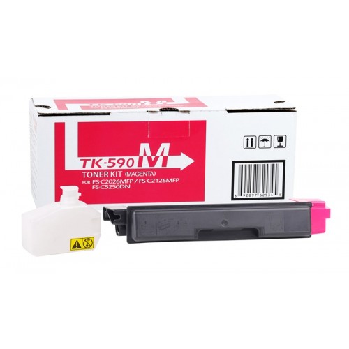 Kyocera Mita TK-590 Muadil Kırmızı Toner Kyocera Mita TK-590 Muadil Kırmızı Toner