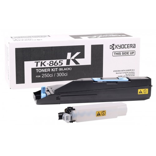 Kyocera Mita TK-865 Orjinal Siyah Toner 