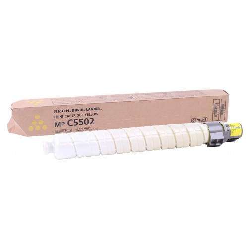 Ricoh MP-C 5502 Orjinal Sarı Toner (842021) Ricoh MP-C 5502 Orjinal Sarı Toner (842021)