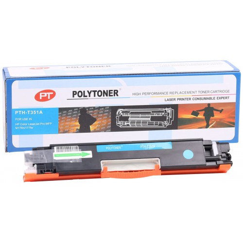 HP CF351A Polytoner Muadil Mavi Toner (130A) HP CF351A Polytoner Muadil Mavi Toner (130A)