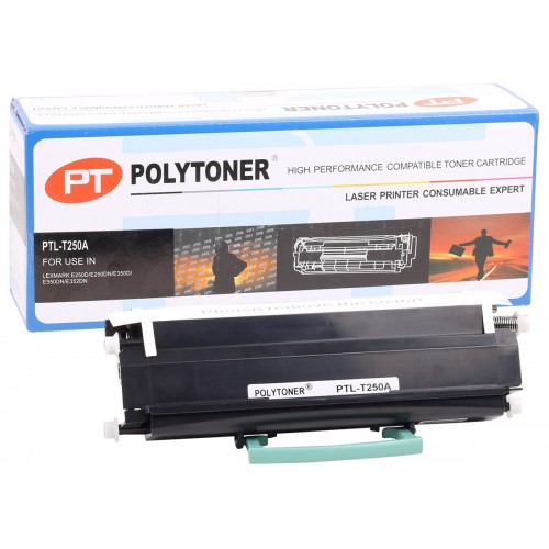 Lexmark T-250 Polytoner Muadil Toner (E250A21E) (3500 Sayfa)