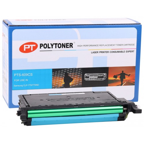 Samsung CLP 775ND Polytoner Muadil Mavi Toner (7000 Sayfa)