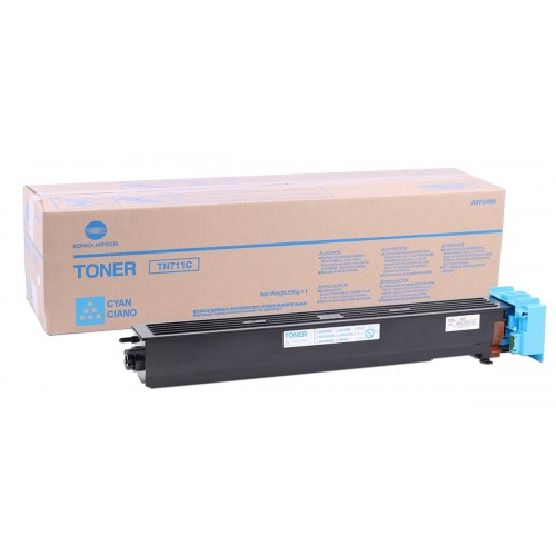 Konica Minolta TN-711 Orjinal Mavi Toner (A3VU450)