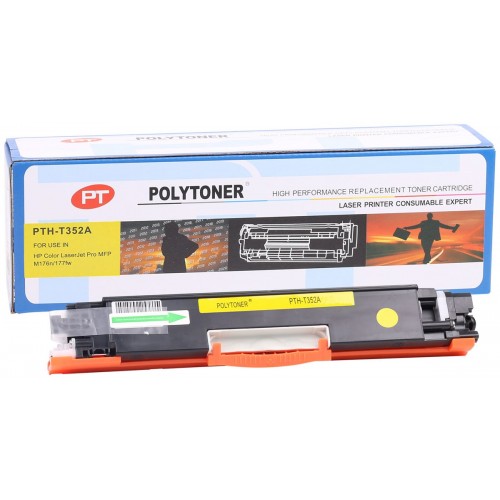 HP CF352A Polytoner Muadil Sarı Toner (130A) HP CF352A Polytoner Muadil Sarı Toner (130A)