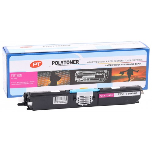 Konica Minolta 1600W Polytoner Muadil Kırmızı Toner (2.500 Sayfa)