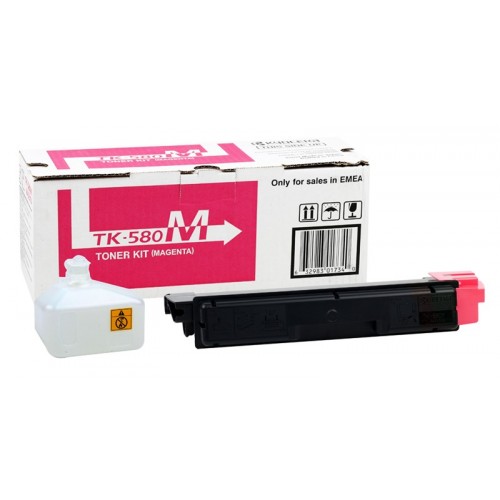 Kyocera Mita TK-580 Orjinal Kırmızı Toner (1T02KTBNL0) (2.8K)