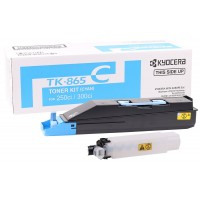 Kyocera Mita TK-865 Orjinal Mavi Toner 