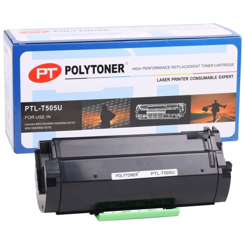 Lexmark T505U Polytoner Muadil Toner (25.000 Sayfa)