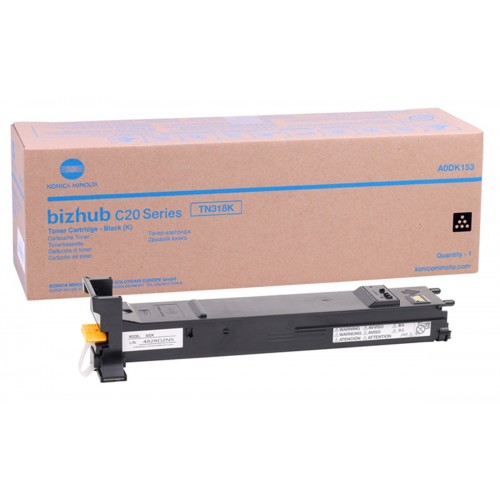 Konica Minolta TN-318 Orjinal Siyah Toner (A0DK153) Konica Minolta TN-318 Orjinal Siyah Toner (A0DK153)