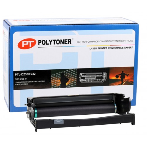 Lexmark E230 Polytoner Muadil Drum Unit (12A8302) (17K.) Lexmark E230 Polytoner Muadil Drum Unit (12A8302) (17K.)