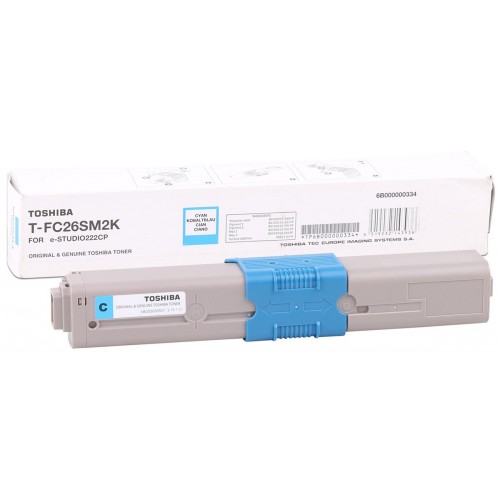 Toshiba TF-C26EC Orjinal Mavi Toner (2K) Toshiba TF-C26EC Orjinal Mavi Toner (2K)