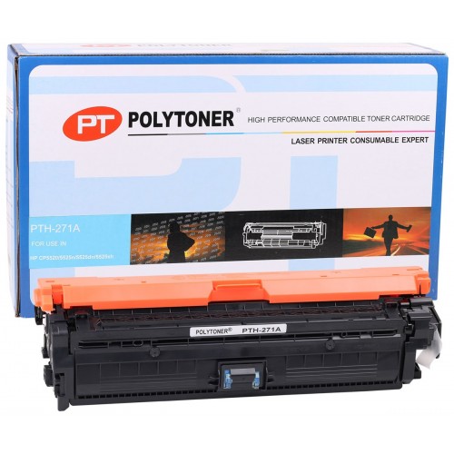 HP CE271A Polytoner Muadil Mavi Toner HP CE271A Polytoner Muadil Mavi Toner
