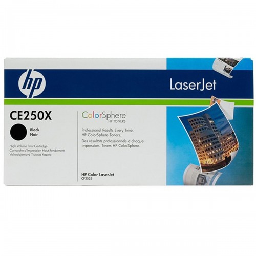 HP CE250X Orjinal Siyah Toner (10,5k) (Defolu Kutu) HP CE250X Orjinal Siyah Toner (10,5k) (Defolu Kutu)