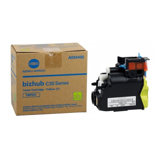 Konica Minolta TNP-22 Orjinal Sarı Toner (A0X5252)