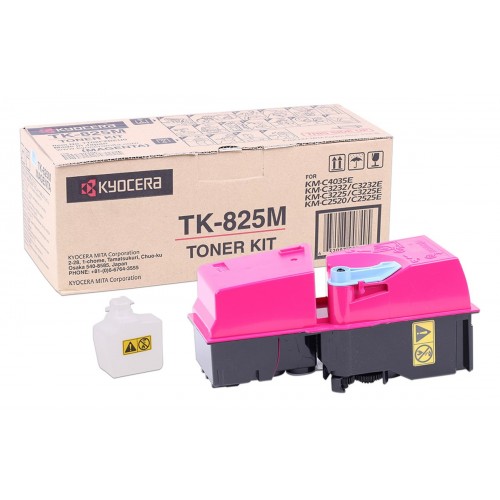 Kyocera Mita TK-825 Orjinal Kırmızı Toner 