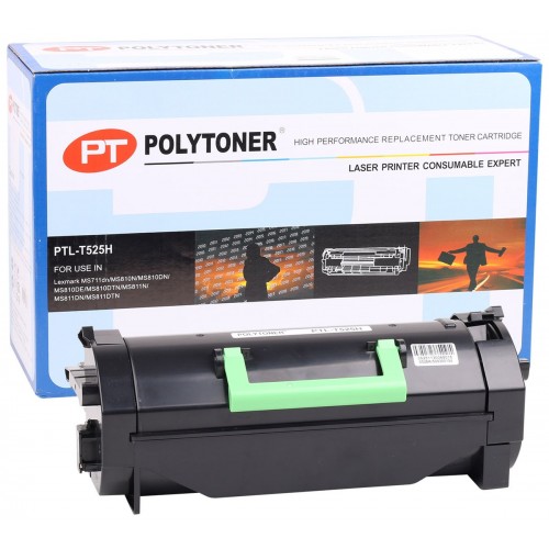 Lexmark T525H Polyoner Muadil Toner 