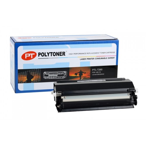 Lexmark T260 Polytoner Muadil Toner (E260A21A) (3500 Sayfa)