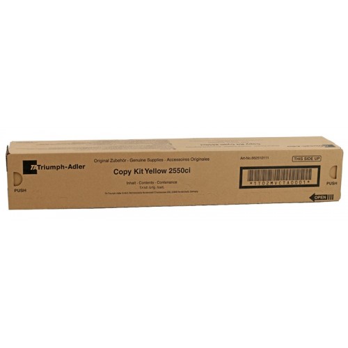 Utax / Triumph Adler 2550Cİ Orjinal Sarı Toner Utax / Triumph Adler 2550Cİ Orjinal Sarı Toner