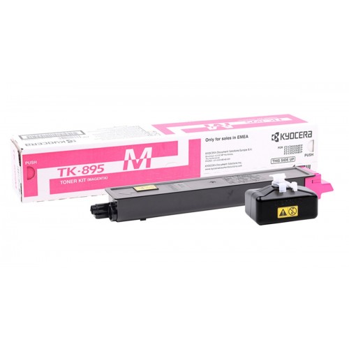 Kyocera Mita TK-895 Orjinal Kırmızı Toner 