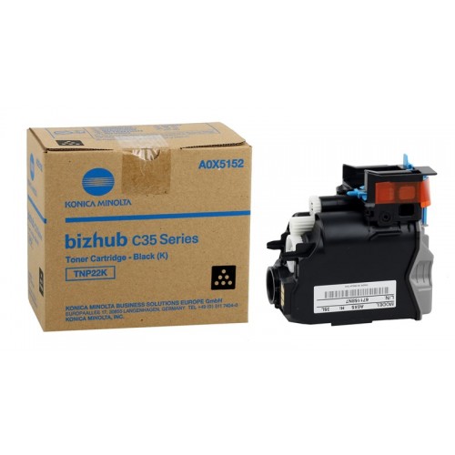 Konica Minolta TNP-22 Orjinal Siyah Toner (A0X5152) Konica Minolta TNP-22 Orjinal Siyah Toner (A0X5152)