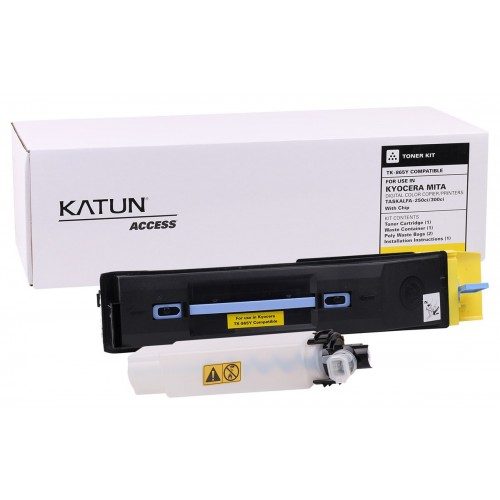 Kyocera Mita TK-865 Katun Muadil Sarı Toner Kyocera Mita TK-865 Katun Muadil Sarı Toner