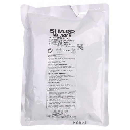 Sharp MX-753GV Orjinal Developer (T257) Sharp MX-753GV Orjinal Developer (T257)