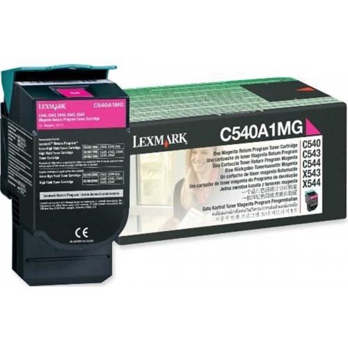 Lexmark C540A1MG Orjinal Kırmızı Toner (1000Syf. )