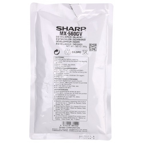 Sharp MX-560GV Orjinal Developer (U113) Sharp MX-560GV Orjinal Developer (U113)