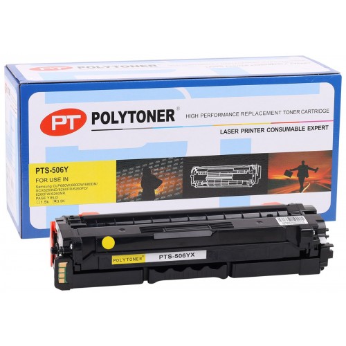 Samsung MLT-D506YX Polytoner Muadil Sarı Toner (3500 Sayfa) Samsung MLT-D506YX Polytoner Muadil Sarı Toner (3500 Sayfa)