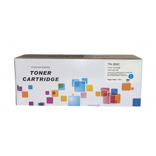 Brother TN-369C Mavi Muadil Toner DCP-L8400/8450 HL-L8250/8350 MFC-L8650/8850