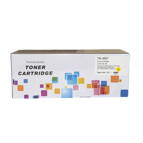 Brother TN-369Y Sarı Muadil Toner DCP-L8400/8450 HL-L8250/8350 MFC-L8650/8850