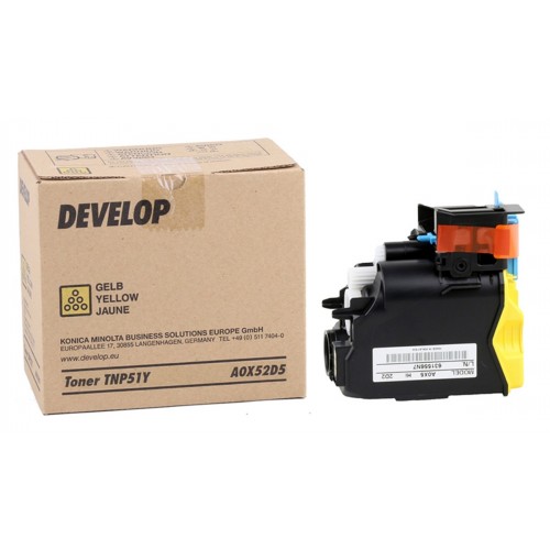 Develop TNP-51 Orjinal Sarı Toner (A0X52D5)