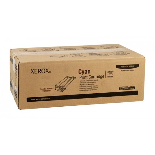 Xerox Phaser 6180SC Orjinal Mavi Toner (113R00719) (2k.) Xerox Phaser 6180SC Orjinal Mavi Toner (113R00719) (2k.)