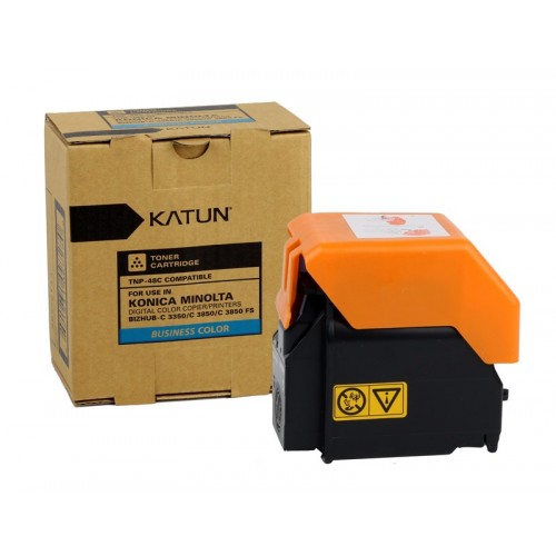 Konica Minolta TNP-48 Katun Muadil Mavi Toner (A5X0350)