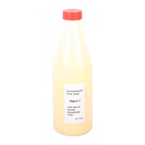 Konica Minolta TN-512 Sarı Toner Dolum Tozu Konica Minolta TN-512 Sarı Toner Dolum Tozu