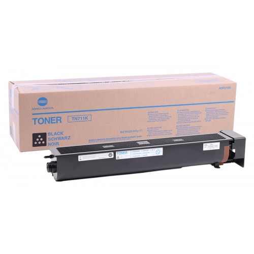 Konica Minolta TN-711 Orjinal Siyah Toner (A3VU150) Konica Minolta TN-711 Orjinal Siyah Toner (A3VU150)