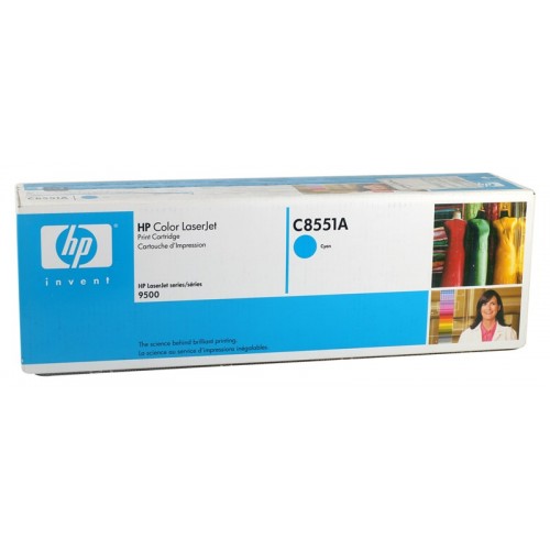 HP C8551A Orjinal Mavi Toner 