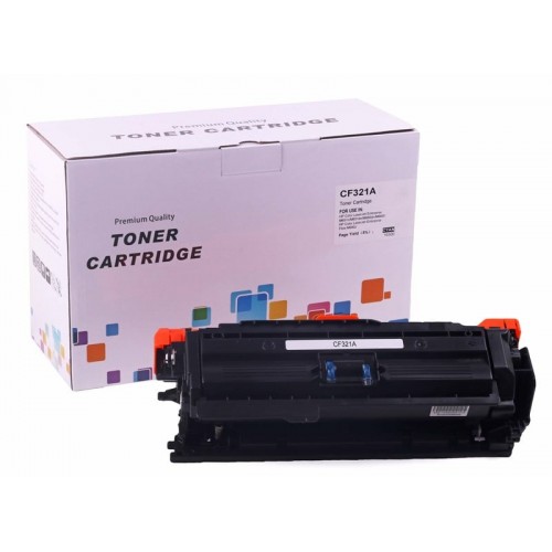 HP CF321A (653A) Muadil Mavi Toner (16,5k) HP CF321A (653A) Muadil Mavi Toner (16,5k)