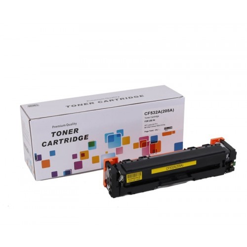 HP CF532A (205A) Muadil Sarı Toner (900k) HP CF532A (205A) Muadil Sarı Toner (900k)