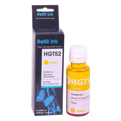 Hp GT52 (M0H56AE) Serisi Deskjet Smart Sarı Mürekkep (70ml) Hp GT52 (M0H56AE) Serisi Deskjet Smart Sarı Mürekkep (70ml)
