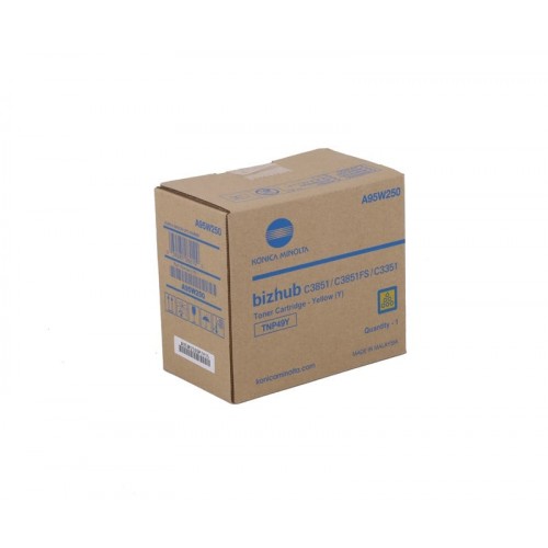 Konica Minolta TNP-49 Orjinal Sarı Toner (A95W250) Konica Minolta TNP-49 Orjinal Sarı Toner (A95W250)