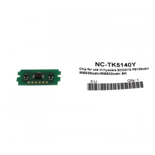 Kyocera Mita TK-5140 Sarı Toner Chip (1T02NRANL0) Kyocera Mita TK-5140 Sarı Toner Chip (1T02NRANL0)