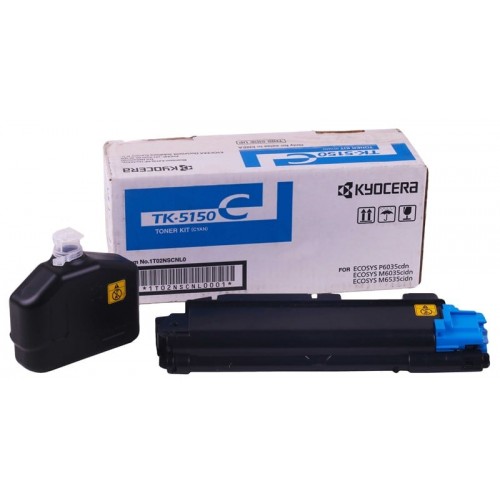 Kyocera Mita TK-5150 Orjinal Mavi Toner (1T02NSCNL0)