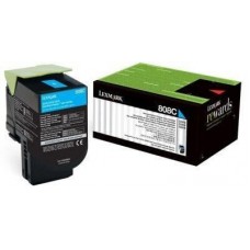 Lexmark CX310 CX410 Orijinal Mavi Toner 80C00CG