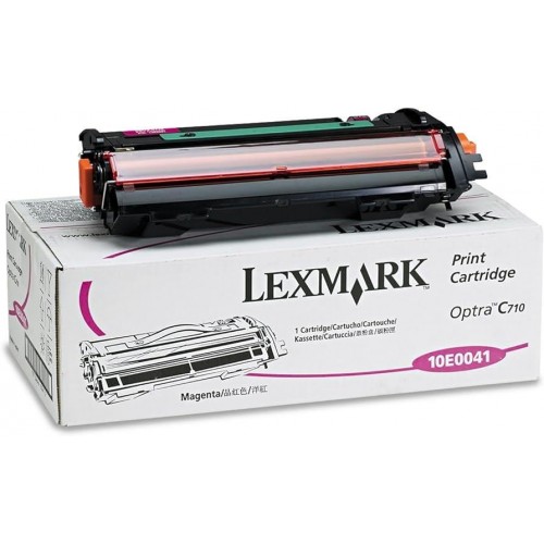 Lexmark Optra C710 Orjinal Kırmızı Toner (10E0041)