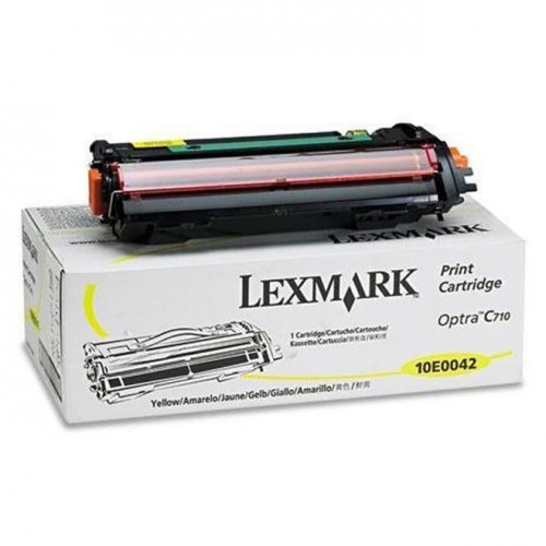 Lexmark Optra C710 Orjinal Sarı Toner (10E0042)
