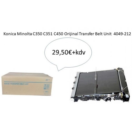 Konica Minolta C350 Orjinal Transfer Belt Unit (4049-212)