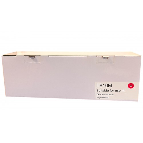 Oki C810,C830 Kırmızı Muadil Toner (44059107)