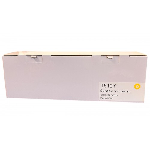 Oki C810,C830 Sarı Muadil Toner (44059108)